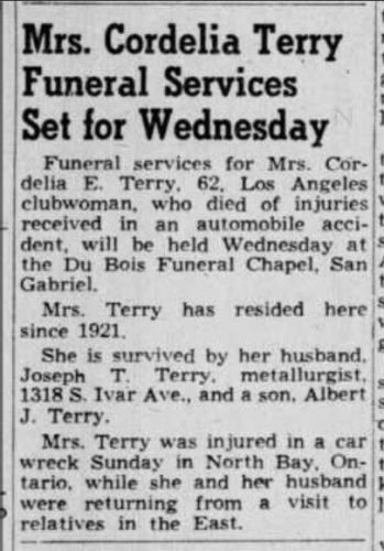 MrsTerry - Obit
