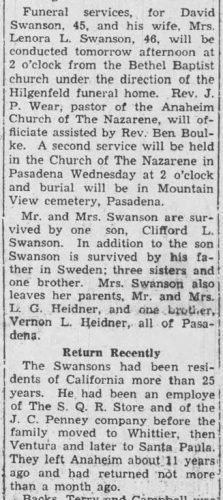 Swansons-Funeral